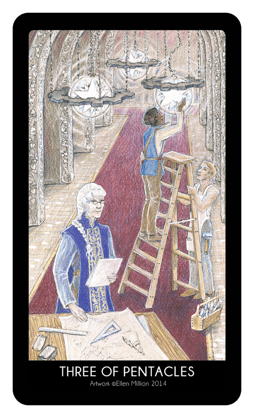 Three of Pentacles